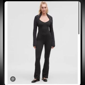 Lululemon Align Bodysuit Flare Black | size 10 | Black